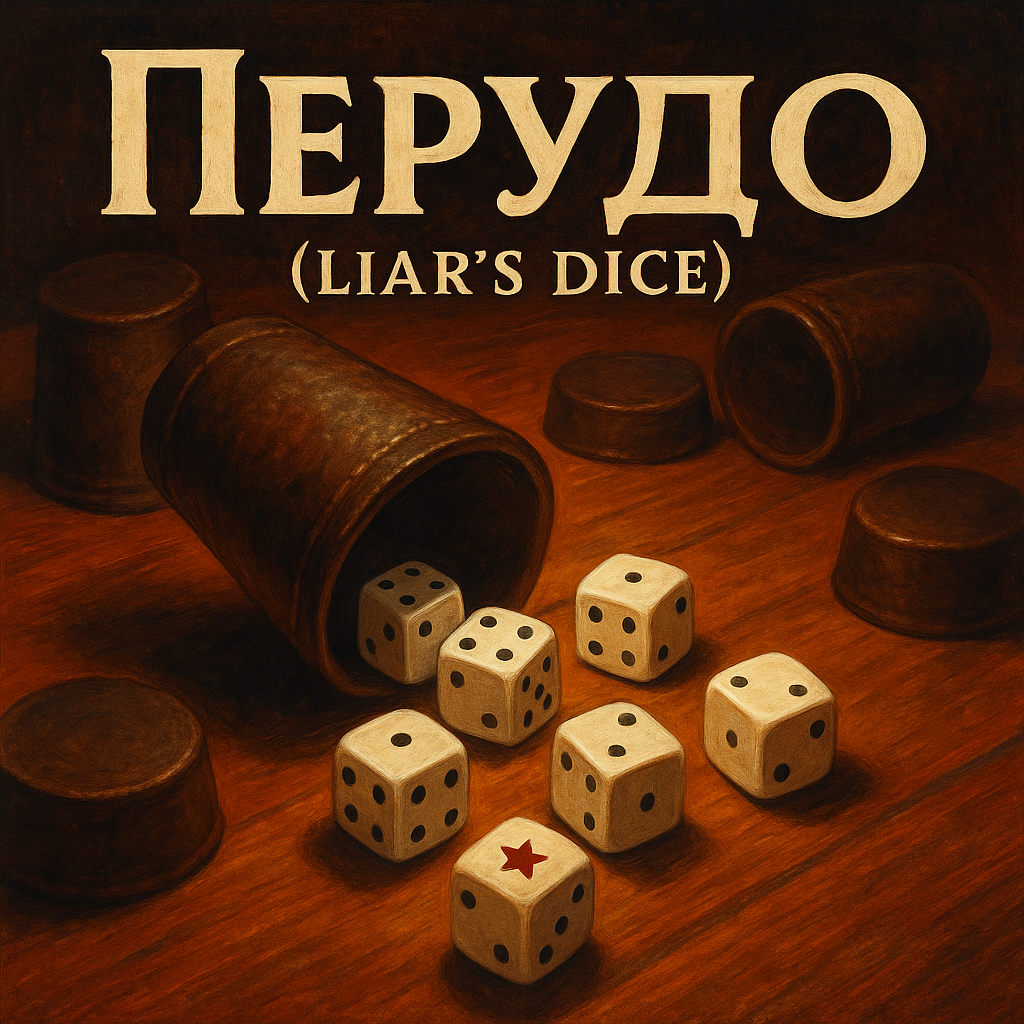 Настольная игра: Перудо (Liar's Dice)