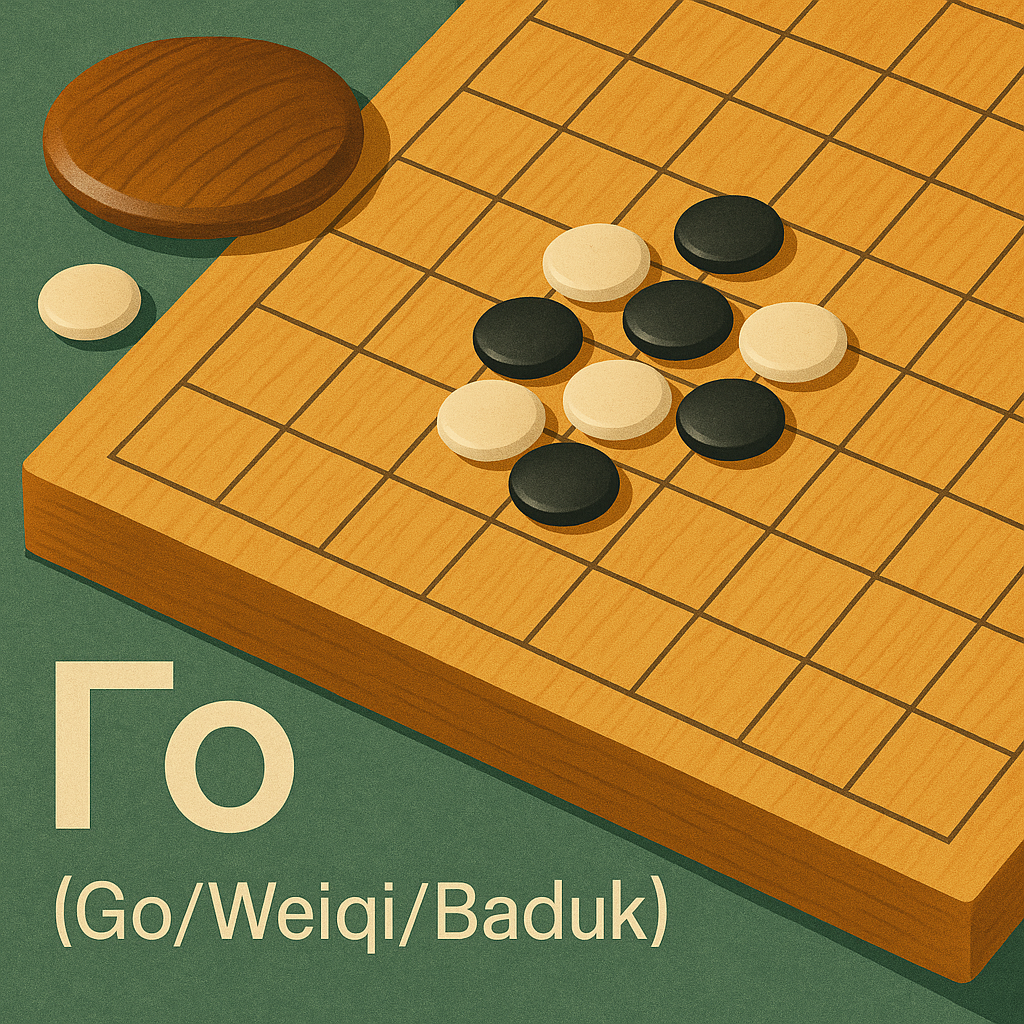 Настольная игра: Го (Go/Weiqi/Baduk)