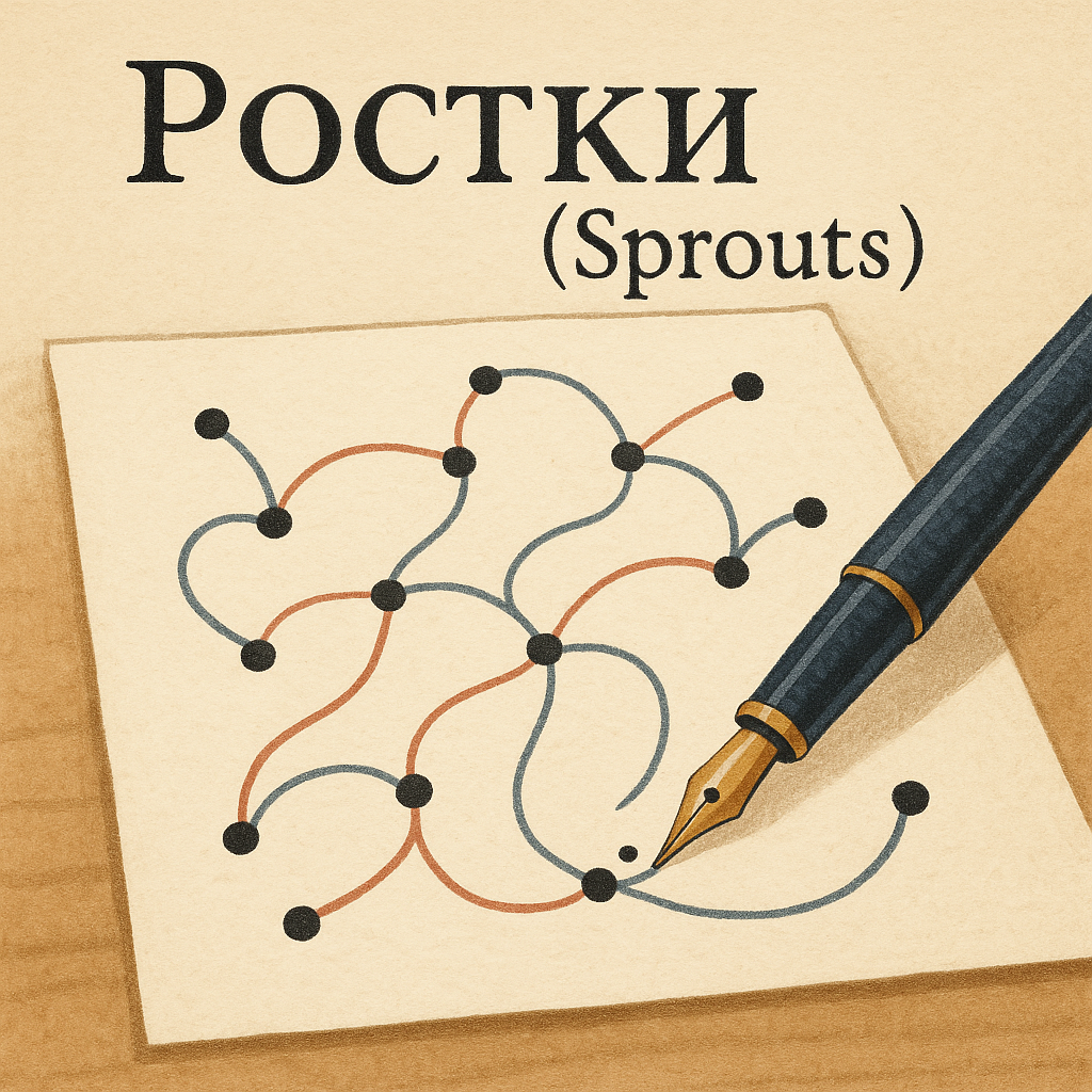 Настольная игра: Ростки (Sprouts)